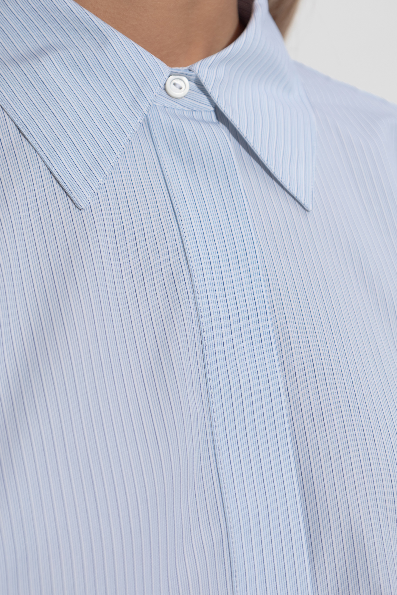 トップス jil sander dress shirt (39) blue 2015ss Light blue Shirt dress JIL SANDER - Vitkac Dominica